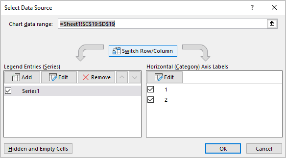 Select Data Source in Excel 365