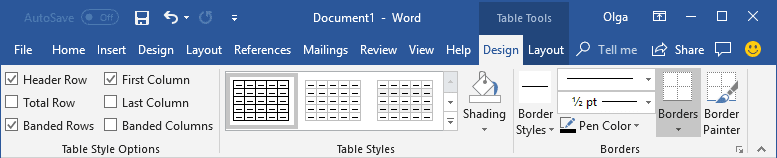 how to insert equation in word 2016