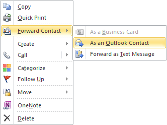 how to share contact groups in outlook 2010
