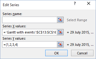 New Data Series in Excel 2016