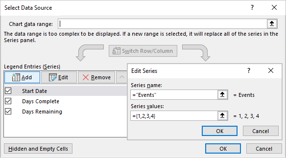 Select Data Source in Excel 365