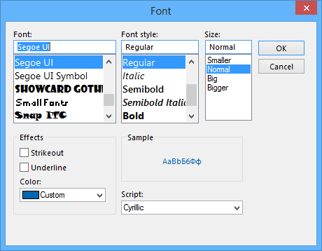 Font and Color Formatting in Outlook 2013