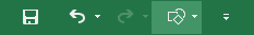 Chang Shape in Quick Access Excel 2016 Change Shape in Quick Access Excel 2016