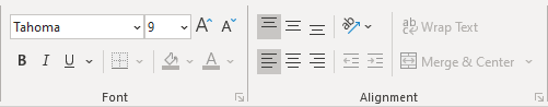 Text editing groups in Excel for Microsoft 365 Text editing groups in Excel 365