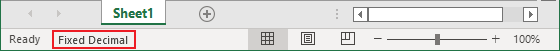 Excel for Microsoft 365 status bar Excel 365 status bar