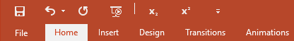 Quick Access Toolbar PowerPoint 2016 Quick Access Toolbar PowerPoint 2016
