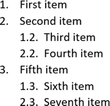 New Multilevel List in Word for Microsoft 365 New Multilevel List in Word 365