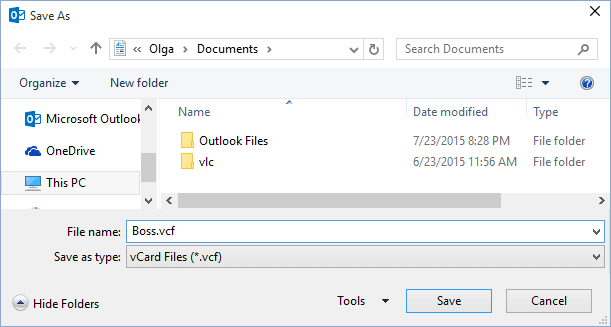 Save As Outlook 2016 Save As Outlook 2016