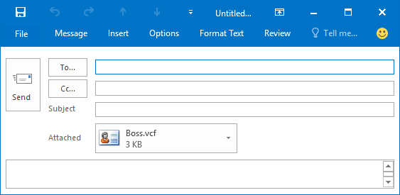 New message Outlook 2016 New message Outlook 2016