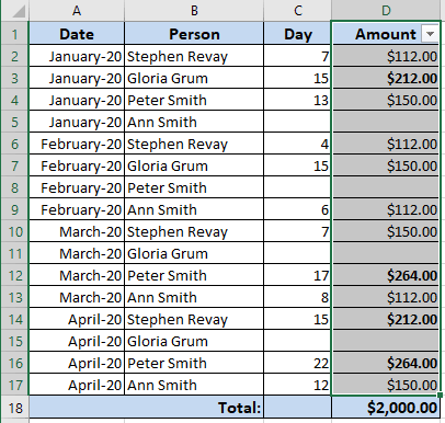 Filter in Excel for Microsoft 365 Filter in Excel 365