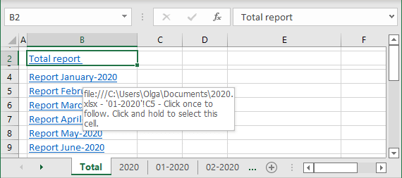 Hyperlinks in Excel for Microsoft 365 Hyperlinks in Excel 365