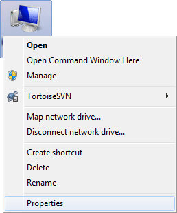 Windows 7 system popup