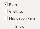 view ruler Word for Microsoft 365 view ruler Word 365
