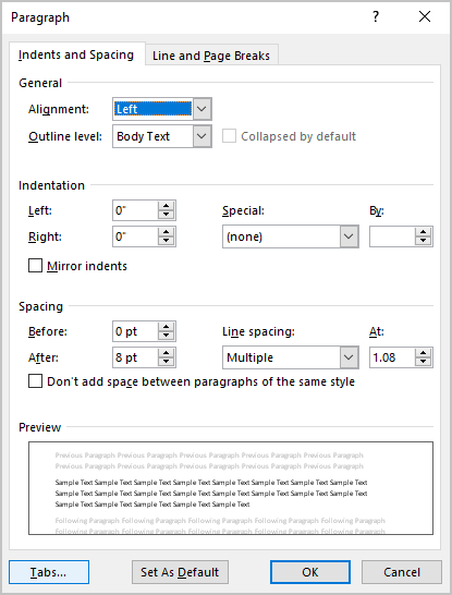 what is dialog box launcher in microsoft word