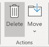 Action group in Outlook for Microsoft 365 Actions group in Outlook 365