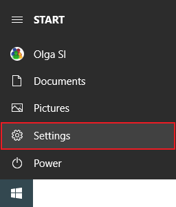 Windows 10 system Settings