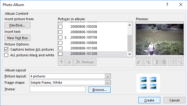 Browse themes in PowerPoint 2016 Browse themes in PowerPoint 2016