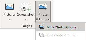 Images group in PowerPoint for Microsoft 365 Images group in PowerPoint 365