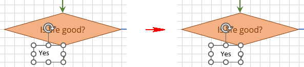 Center text in Flowchart connector in Excel for Microsoft 365 Center text in Flow chart connector in Excel 365