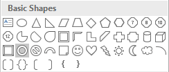 Basic Shapes in PowerPoint 2016 Basic Shapes in PowerPoint 2016