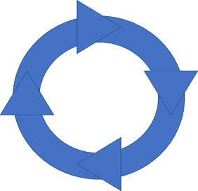 Rotated triangle shapes in PowerPoint for Microsoft 365 Rotated triangle shapes in PowerPoint 365