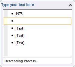 Text pane in PowerPoint 2016 Text pane in PowerPoint 2016