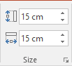 Size Shapes in PowerPoint 2016 Size Shapes in PowerPoint 2016
