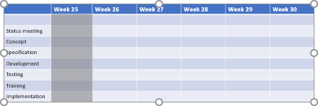 Split column in PowerPoint 2016 Split column in PowerPoint 2016