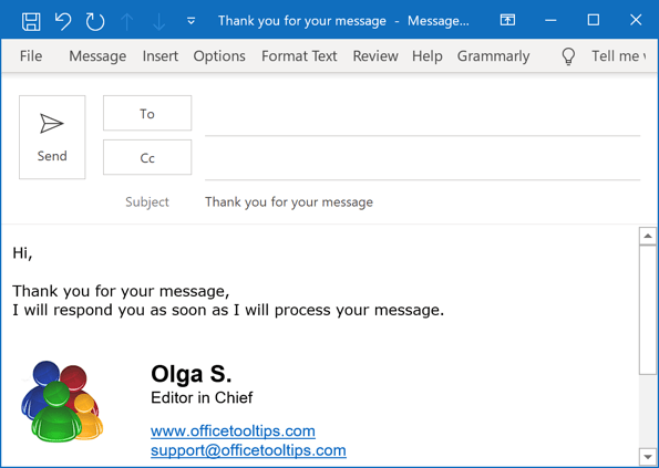New template in Outlook for Microsoft 365 New template in Outlook 365