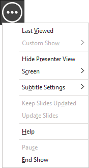 Onscreen tricks in PowerPoint 365