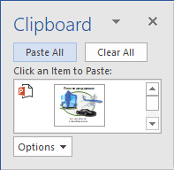 Paste All in Office 2016