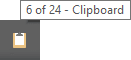 Clipboard in Office 2016