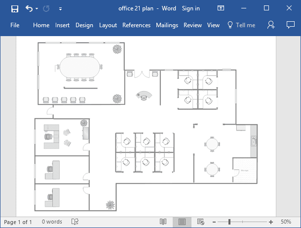 Schema Watermark in Word 2016