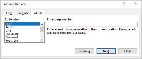 Find and Replace in Word 365