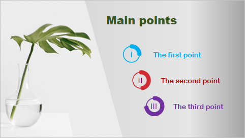 Creative numbering in PowerPoint for Microsoft 365 Creative numbering in PowerPoint 365