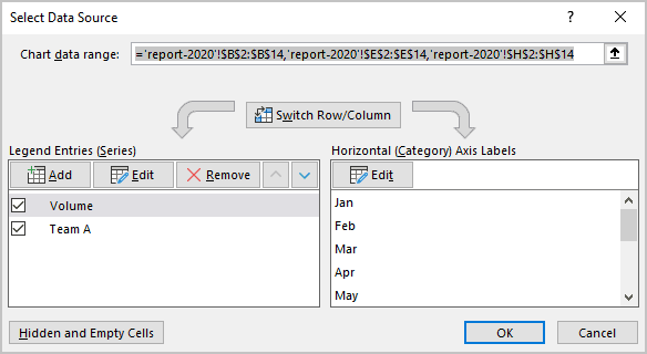 Select Data Source in Excel for Microsoft 365 Select Data Source in Excel 365