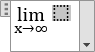 An equation with a limit 4 in Word 2016 An equation with a limit 4 in Word 2016