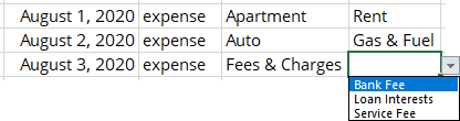 Dependent drop-down lists in Excel 365