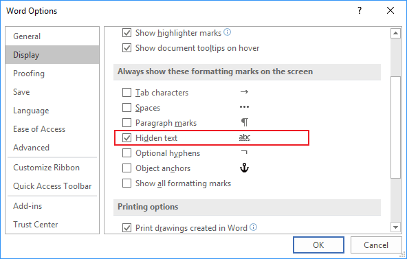 How Do You Turn On The Show Hide In Word Bodyulsd