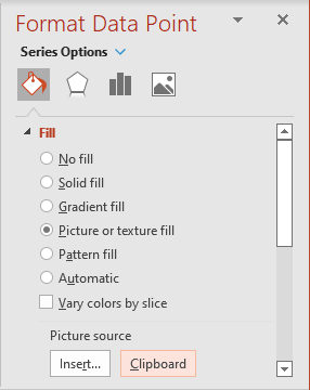 Picture or texture fill in PowerPoint 365