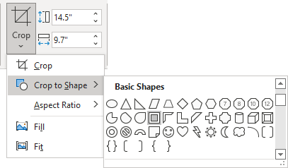 Crop to Frame in PowerPoint for Microsoft 365 Crop to Frame in PowerPoint 365