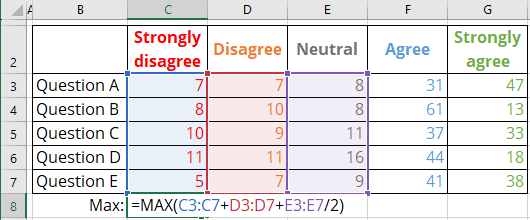 Additional data using array MAX function in Excel 365