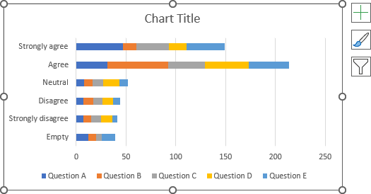 Simple stacked bar chart in Excel for Microsoft 365 Simple stacked bar chart in Excel 365
