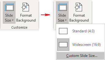 How to change the size of slides in Microsoft PowerPoint - Microsoft  PowerPoint 365