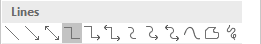 Connector: Elbow in Word 2016 Connector: Elbow in Word 2016