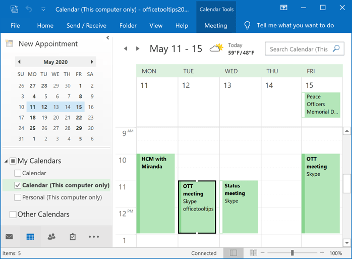 Open the meeting request in Outlook 2016 Open the meeting request in Outlook 2016