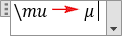 Micro sign, mu letter or mew letter in equation Word for Microsoft 365 Micro sign, mu letter or mew letter in equation Word 365