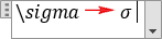 The sigma letter in equation Word for Microsoft 365 The sigma symbol in equation Word 365