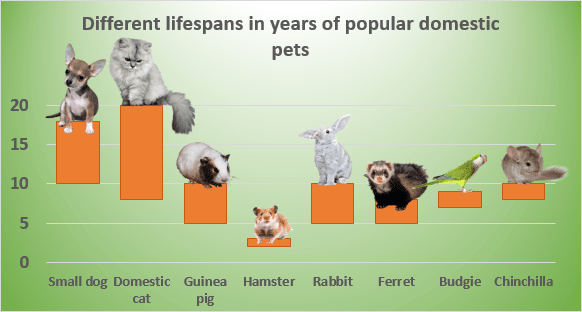 A span chart in Excel 365