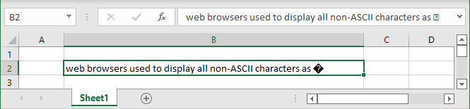 Diamond with question mark symbol in Excel 365